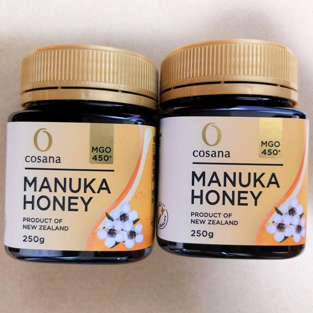 コサナ　マヌカハニー　MGO600　250g他　合計4個