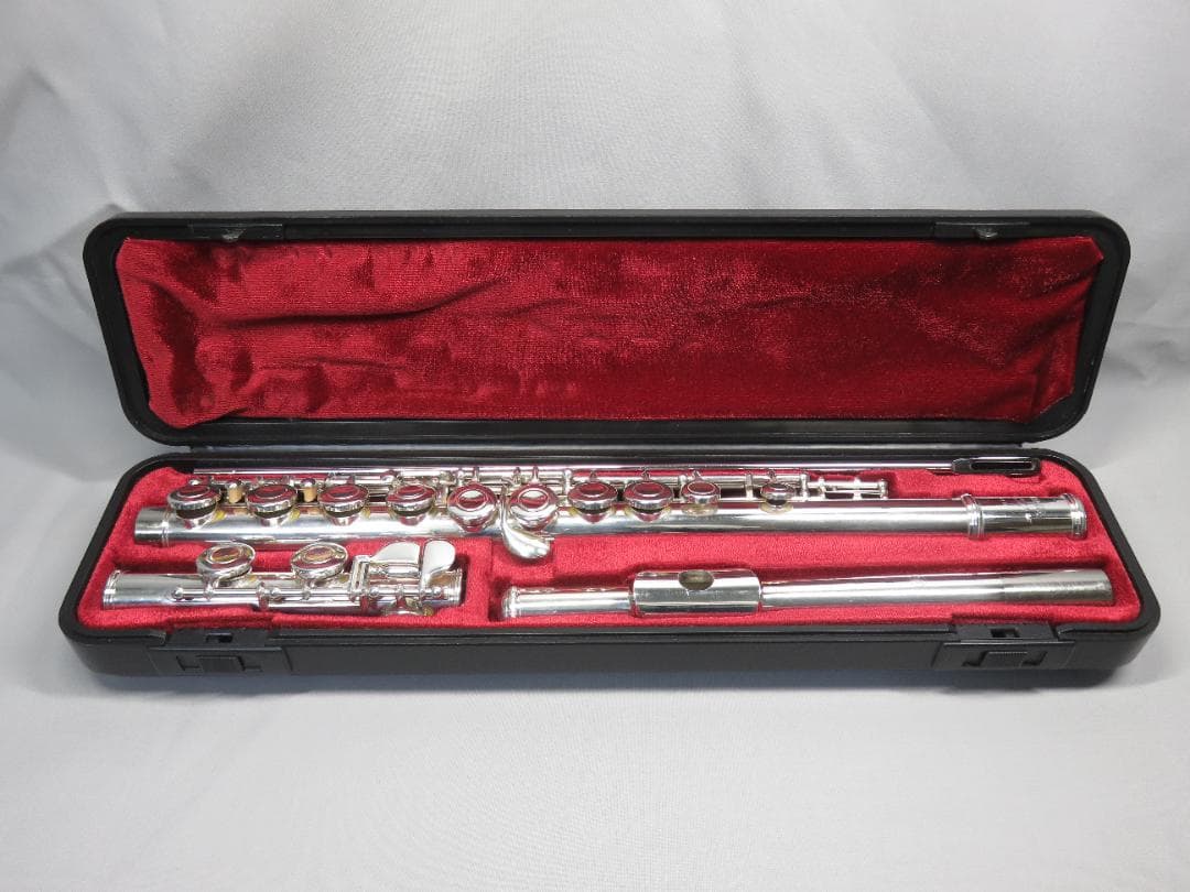 全タンポ＆ヘッド・コルク交換済　フルート　ヤマハ　YFL 211S Eメカ付き