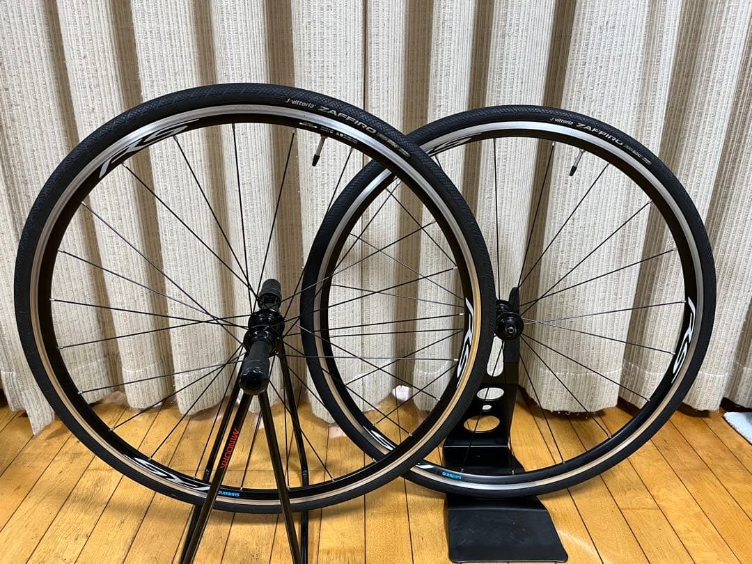 ★早い者勝ち！中古超美品！シマノWH-100RS前後+ザッフィーロ