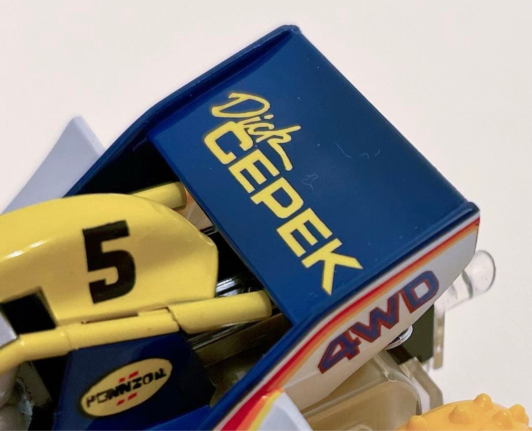 【絶版・透明シャーシ版・希少極美品・全塗装】タミヤ ビッグウィング ミニ四駆