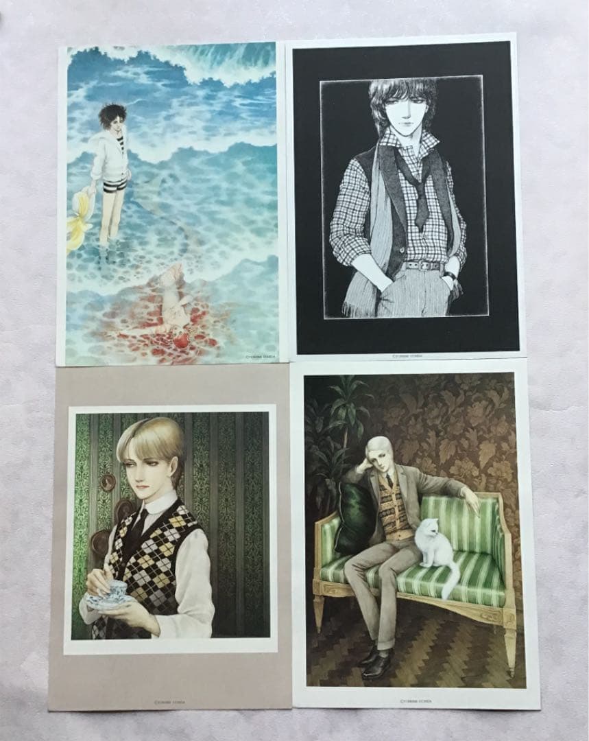 内田善美　自選複製原画集　少年たちの記憶