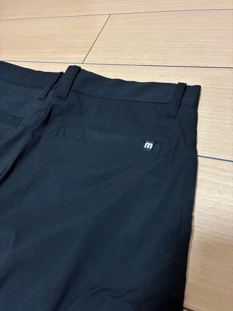 春物【トラヴィスマシュー】アンクルパンツ Mサイズ ブラック