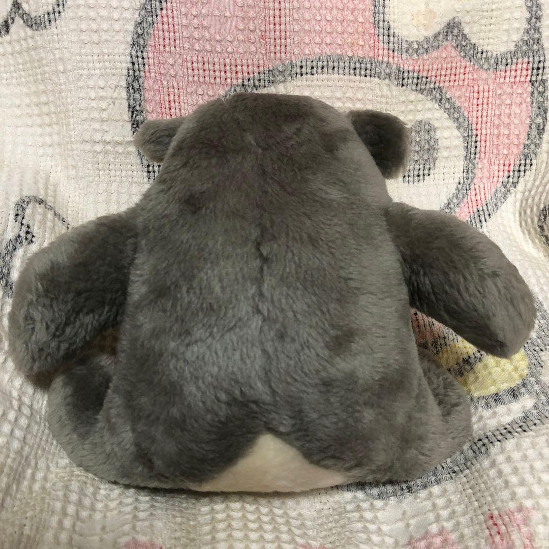 昭和レトロ　ヴィンテージ オオカミ　ぬいぐるみ　中古品　メーカー名不明