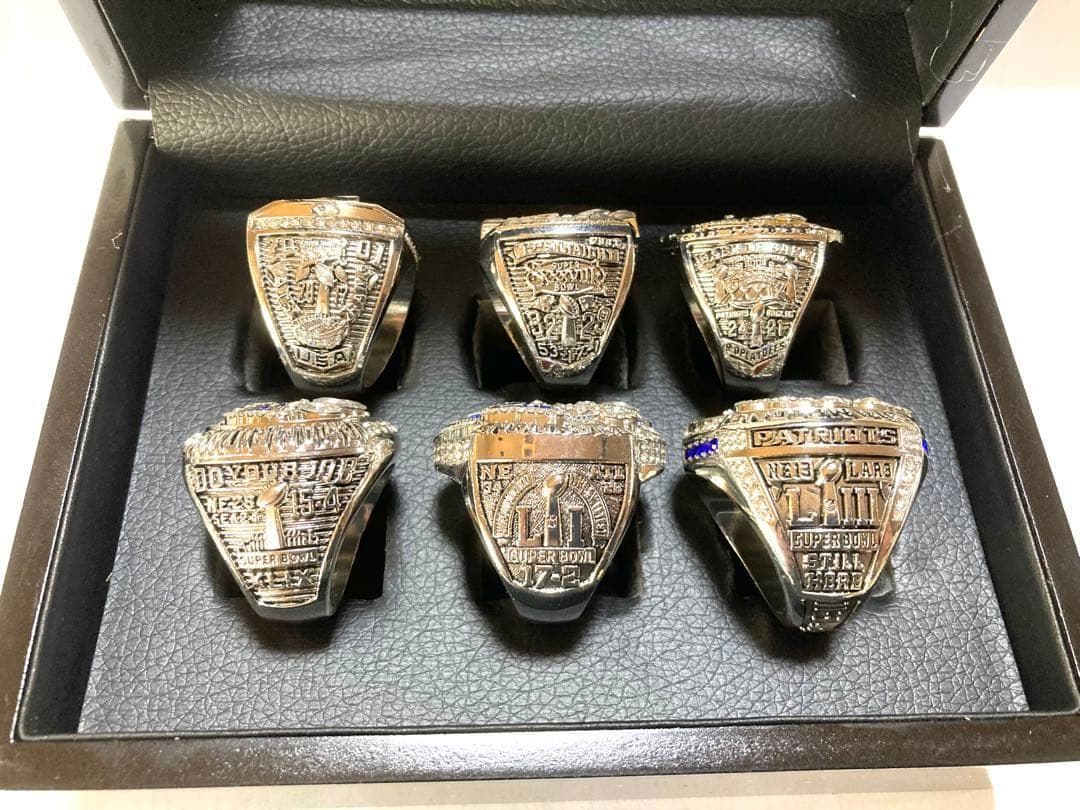 NFL★ペイトリオッツ★チャンピオンリング★ コンプリートセット