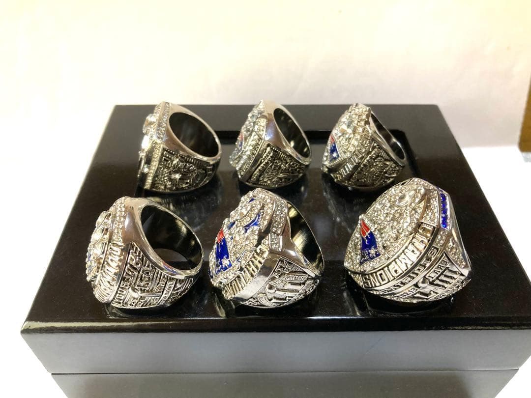 NFL★ペイトリオッツ★チャンピオンリング★ コンプリートセット