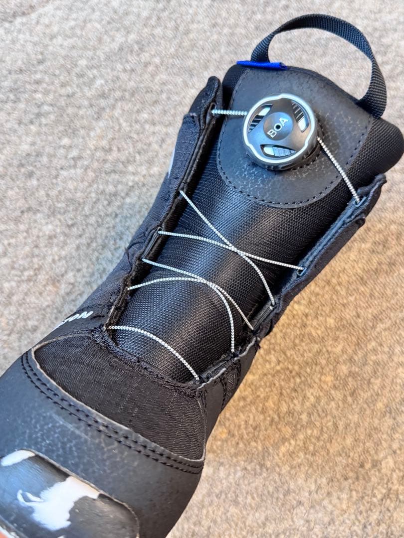 Burtonバートン.キッズGROM BOAブーツ、ビンディングセット_中古