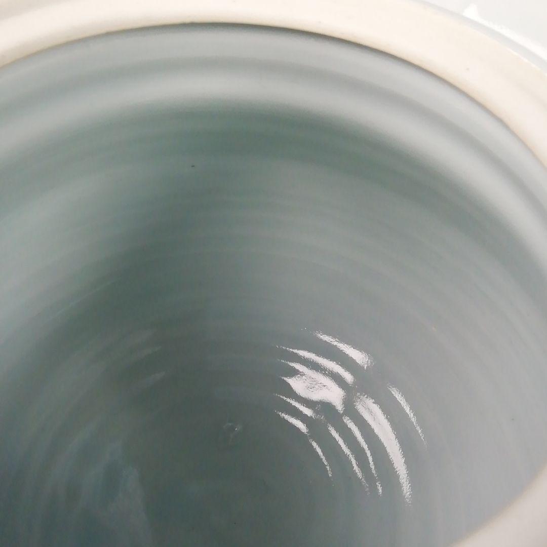 Ｔ６７４　水指　『白磁花水指』『宝林　趙誠主 造』　共箱　茶道具