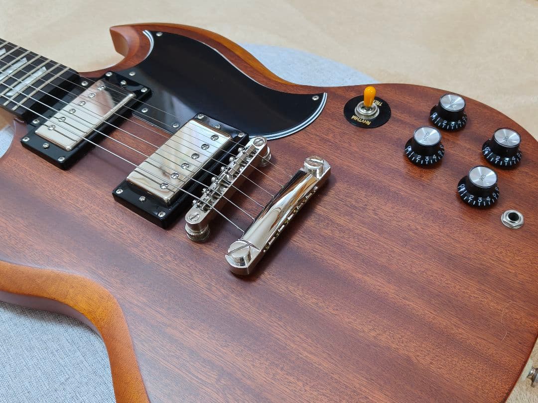 極超美品　Epiphone SG Standard　ナチュラル　書斎で観賞用