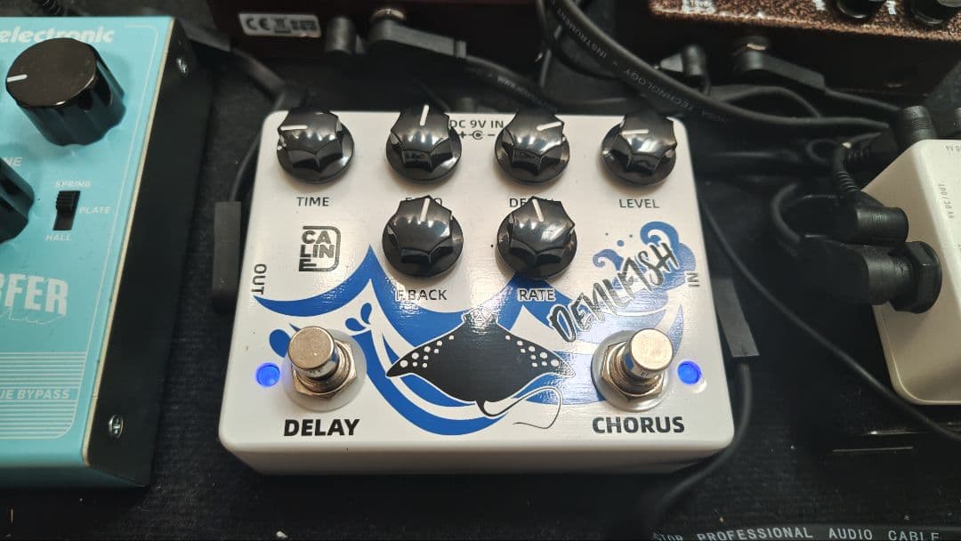 Caline DCP-03 DEVILFISH コーラス ディレイ エフェクター