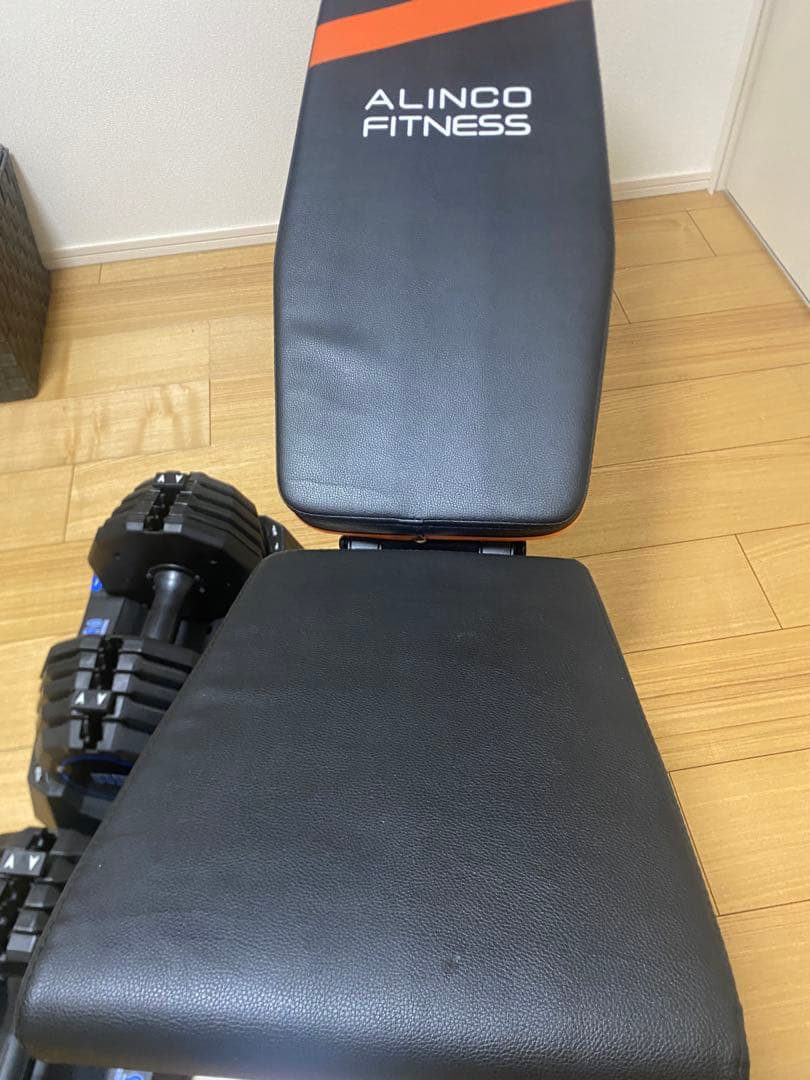 引き取り限定　可変式ダンベル ベンチへセット4.5kg-22.5kg