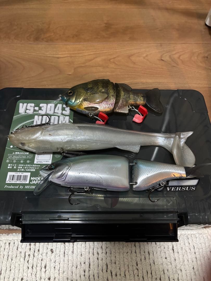 ビッグベイト ルアー 3個セット