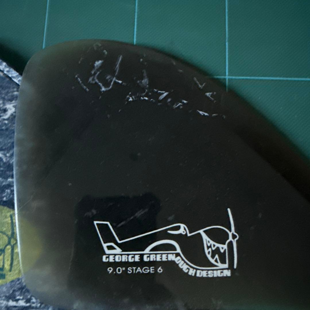 E GREENOUGH DESIGN 9.0\" STAGE 6 フィン