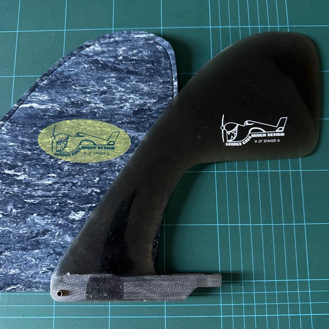 E GREENOUGH DESIGN 9.0\" STAGE 6 フィン