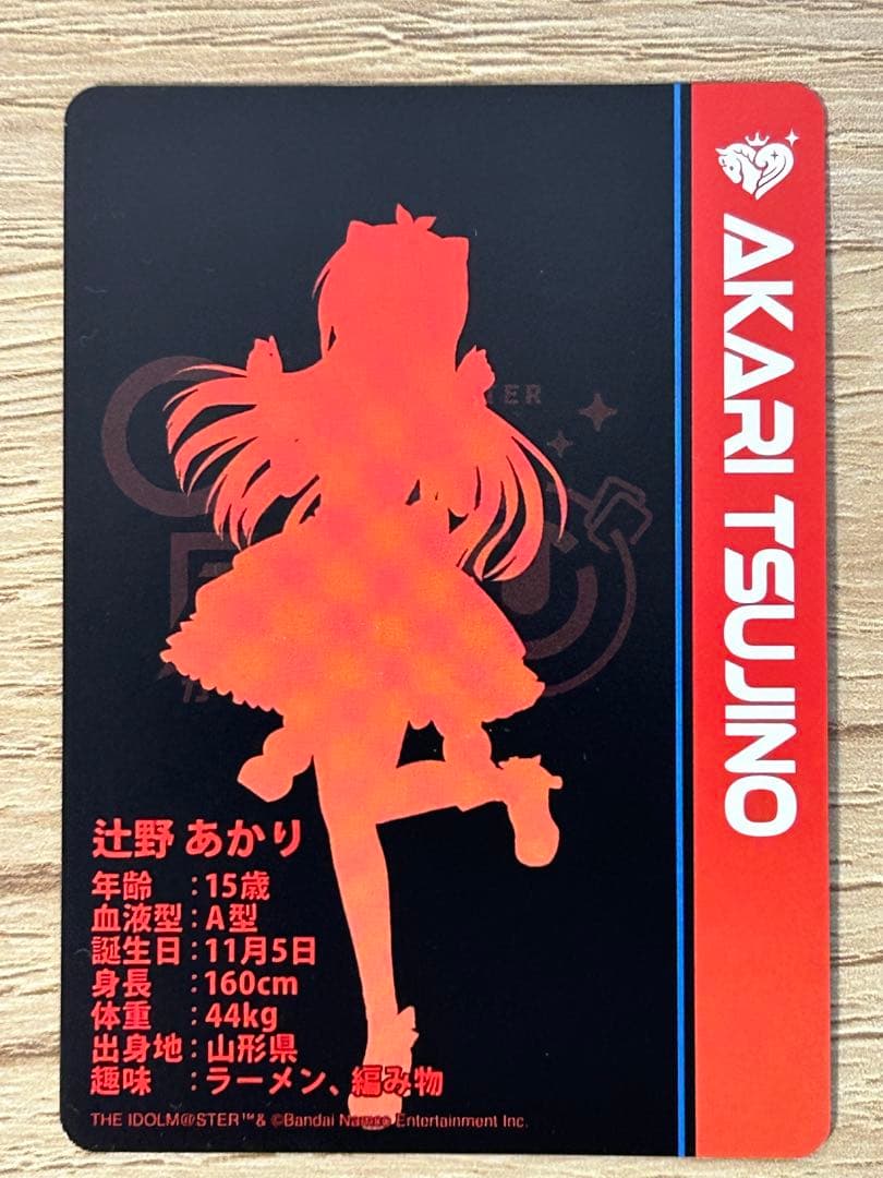アイドルマスターシンデレラガールズ　カードフォリオVol.2 辻野あかり MR