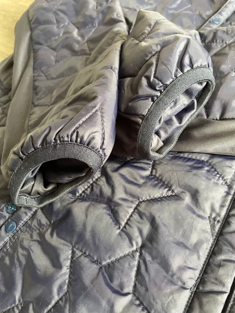 【美品】ビームスゴルフ　レディース　キルティングジャケット　サイズS ネイビー