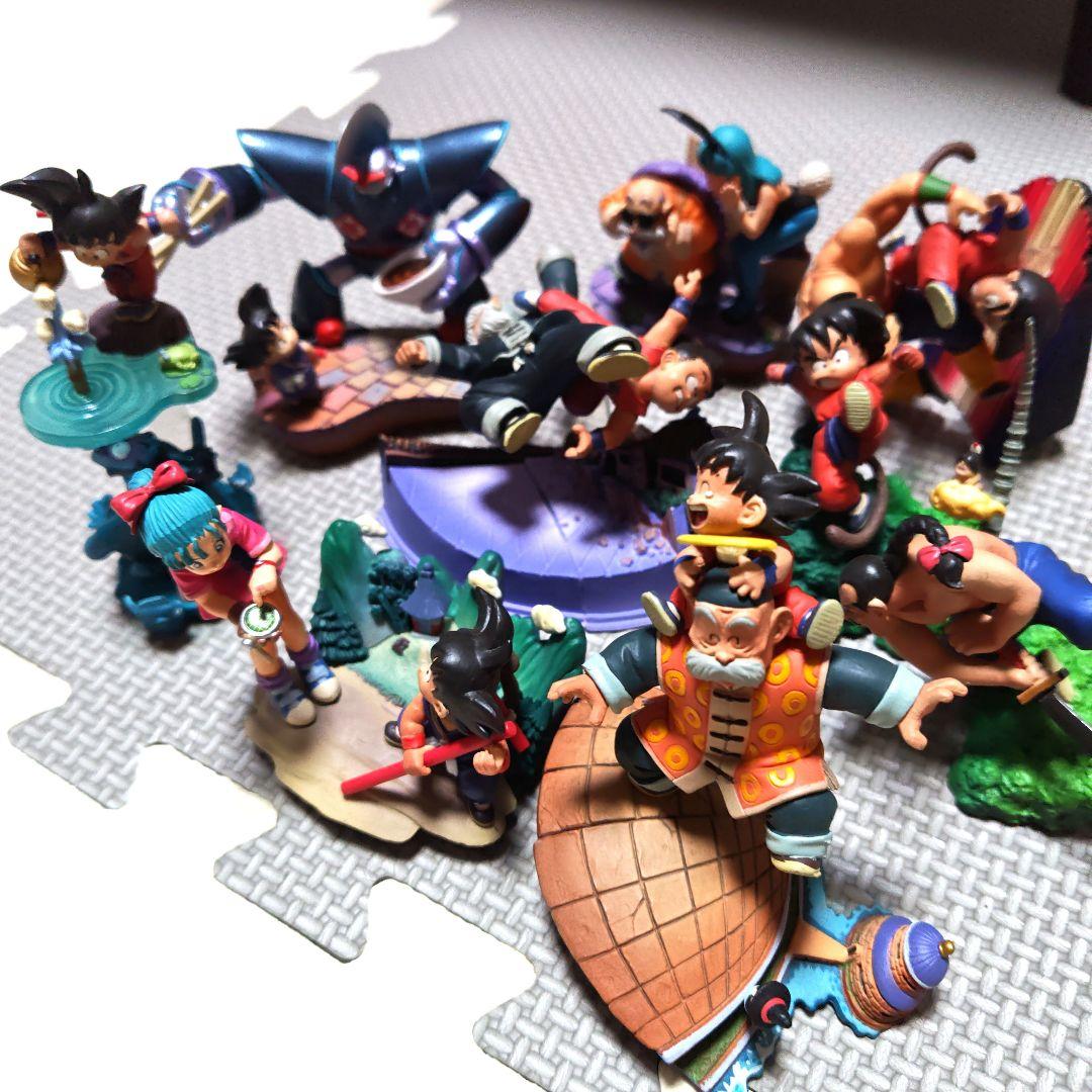 ドラゴンボールカプセル　はじまりは四星球　ドラゴンボールメモリーズ編　彩色コンプ