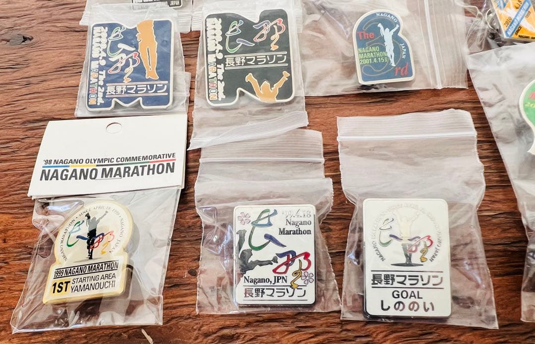 長野マラソン　ピンバッチセット　＆　おまけ　セット