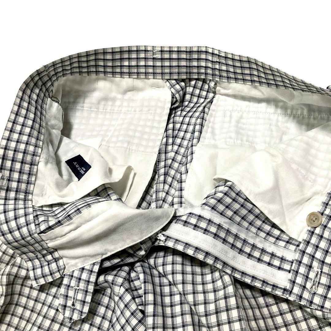 美品　ゴルフ　パンツ　BURBERRY チェック柄　ストレッチ スラックス 春夏