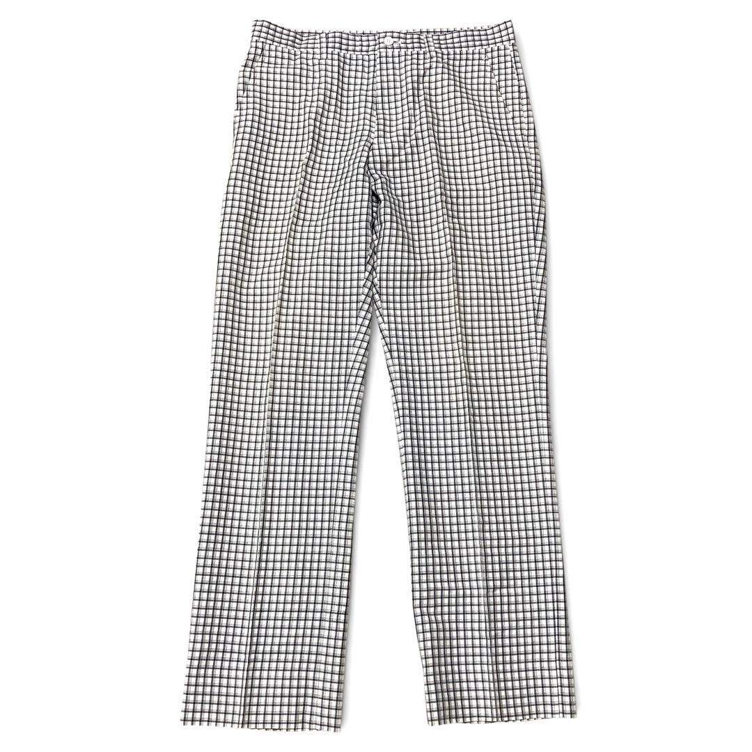 美品　ゴルフ　パンツ　BURBERRY チェック柄　ストレッチ スラックス 春夏