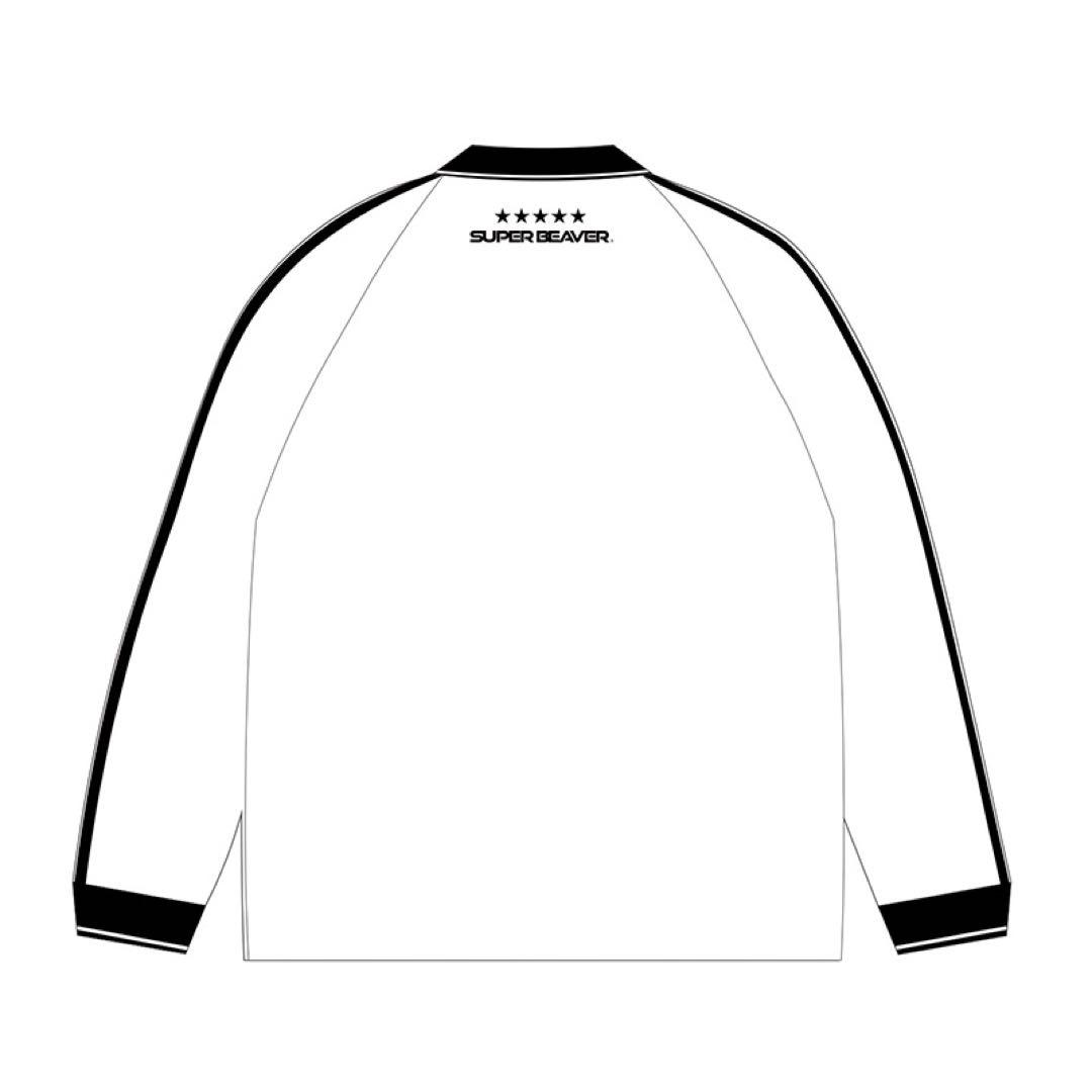 SUPER BEAVER サッカーシャツ ホワイト XLサイズ 長袖