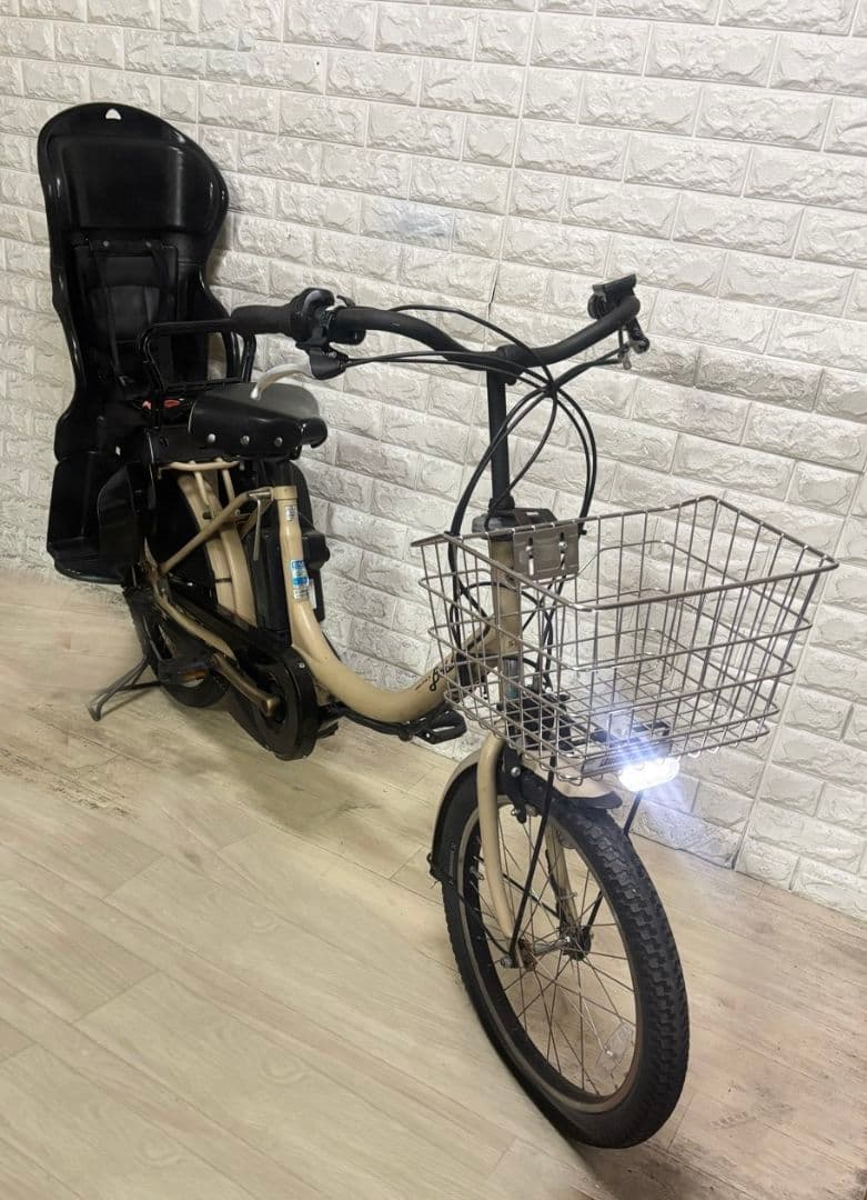 ✨美品✨室内保管✨送料込み✨大容量8.7Ah✨YAMAHAパスバビー子供乗せ！✨