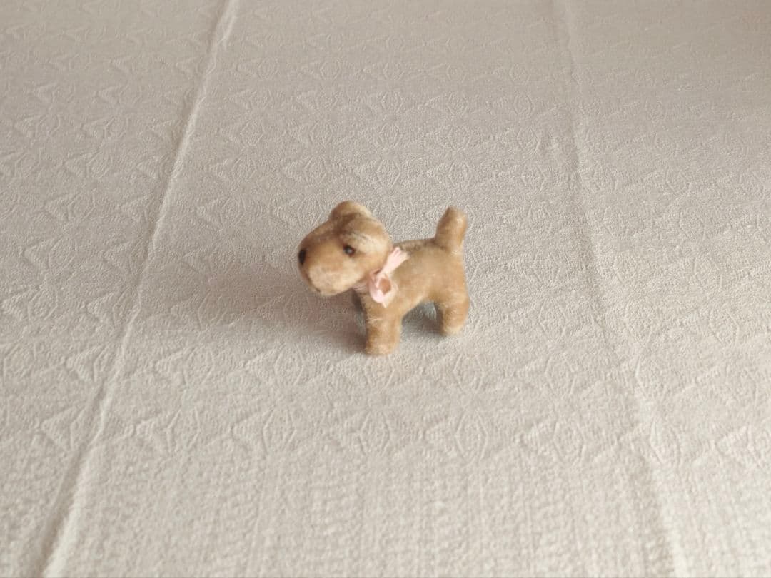 【Daisyさま】vintage teria ♡ 桃色ピンクりぼんの テリアさん