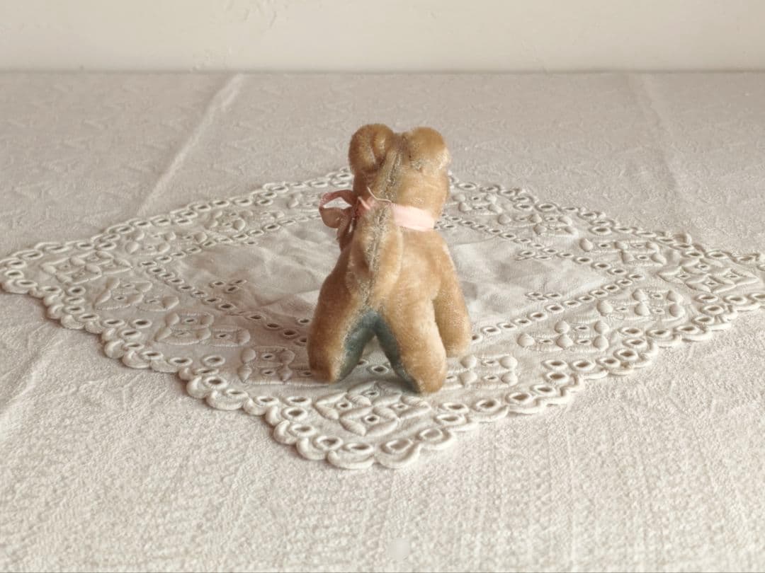 【Daisyさま】vintage teria ♡ 桃色ピンクりぼんの テリアさん