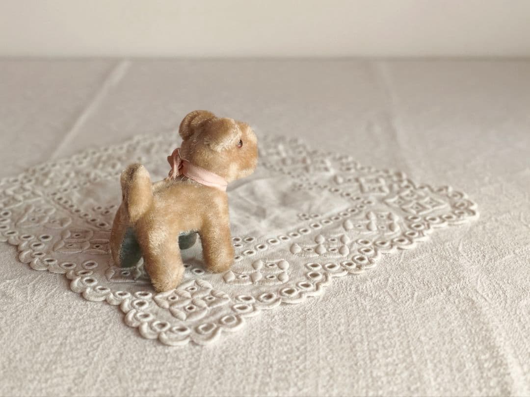 【Daisyさま】vintage teria ♡ 桃色ピンクりぼんの テリアさん