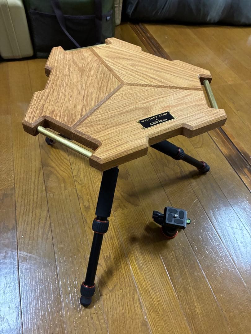wantkey mini サイドテーブル wantkey camp 三脚付❗️