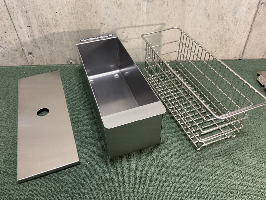 ステンボックスハーフ ＆ メッシュトレー ハーフ 深型 スノーピーク