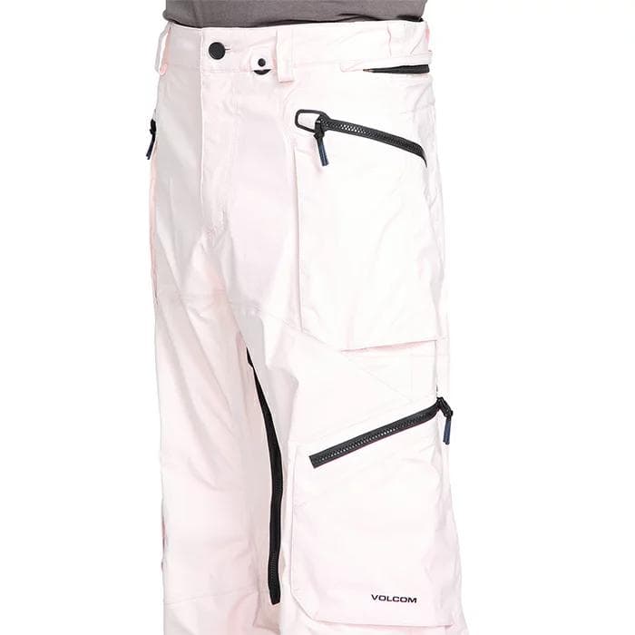 Volcom GORE-TEX スノーボードパンツ ホワイトピンク