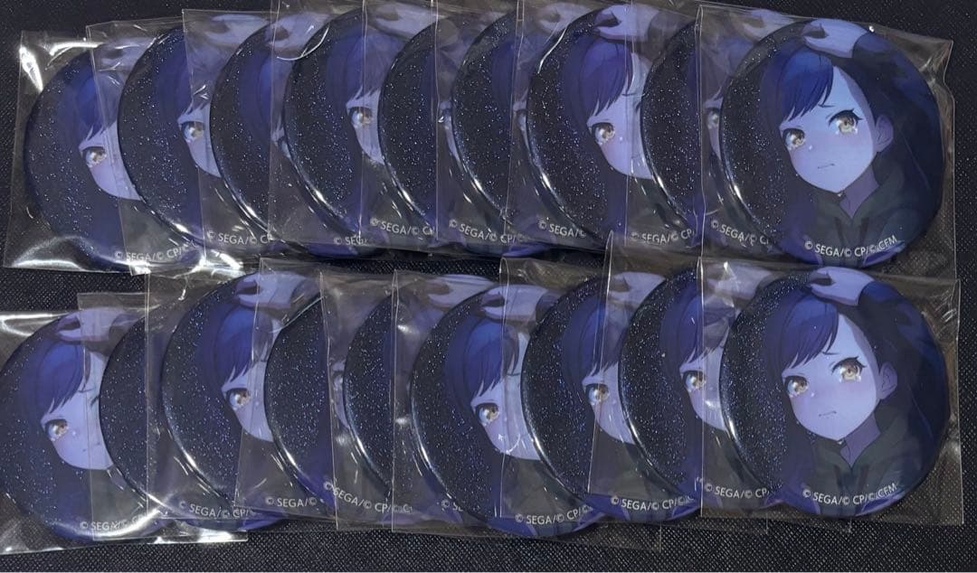 21C 杏　缶バッジ18点セット