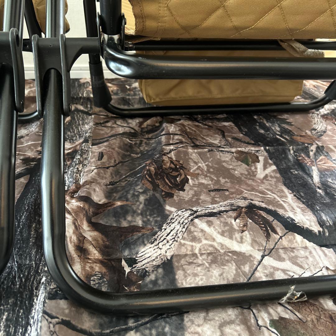 2個セットWAQ Reclining Low Chairリクライニングローチェア