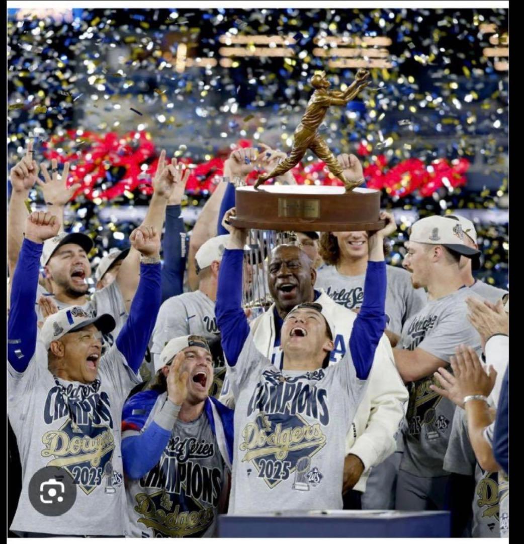 【正規品】2025ワールドシリーズチャンピオンTシャツ S