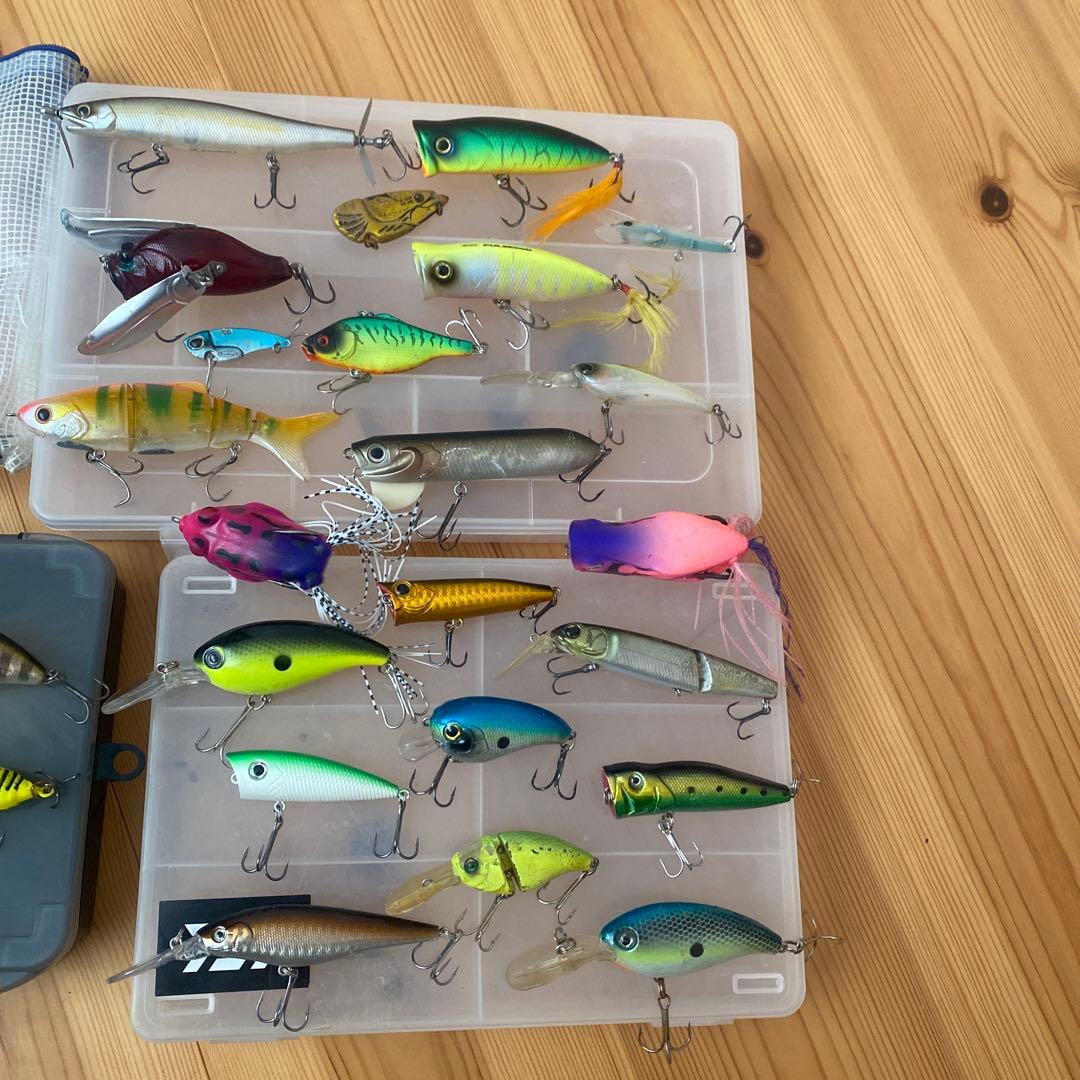 バス釣り　ワーム&ルアー　セット