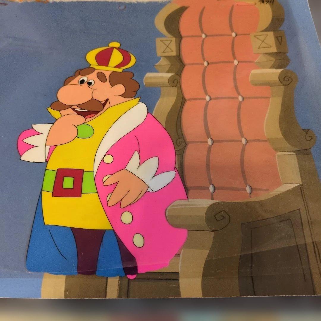 虫プロの遺産 なつかしの世界名作 アンデルセン物語 『裸の王様』セル画