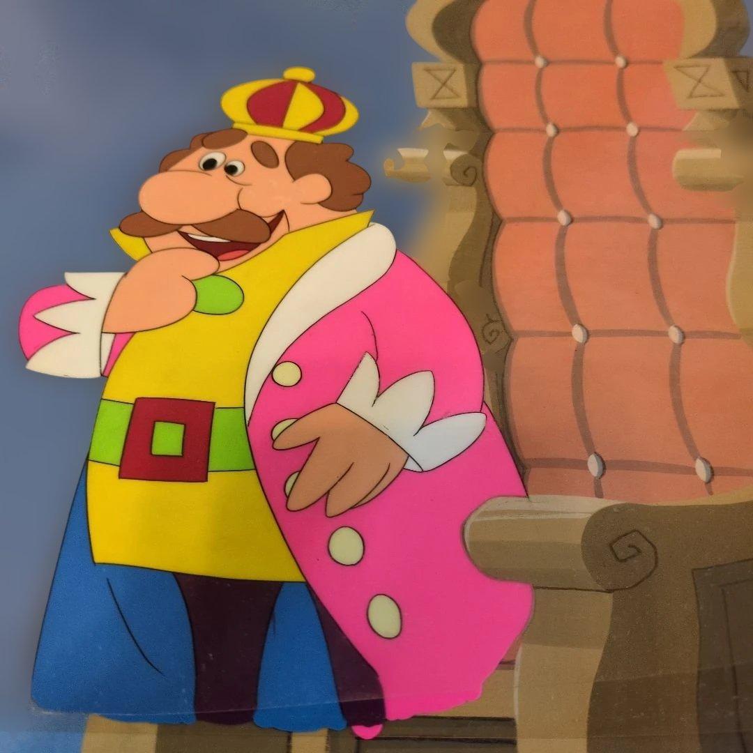 虫プロの遺産 なつかしの世界名作 アンデルセン物語 『裸の王様』セル画