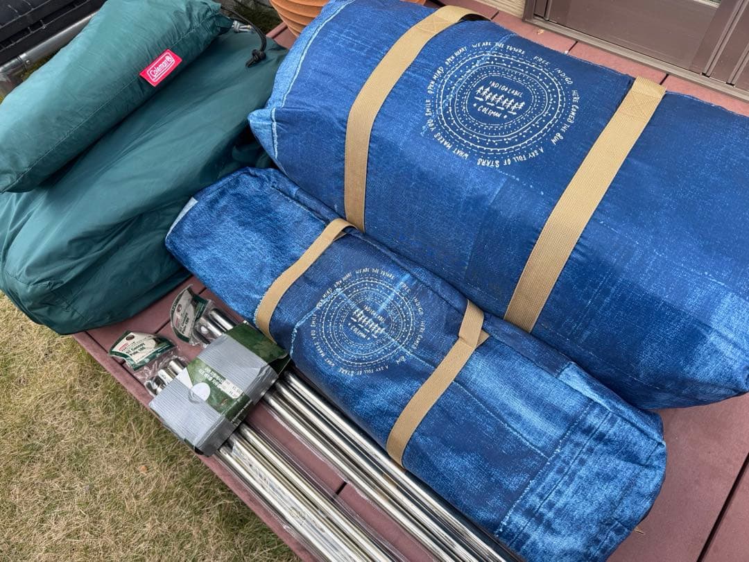 【希少・限定品】コールマン インディゴレーベル テント・タープ 豪華6点セット