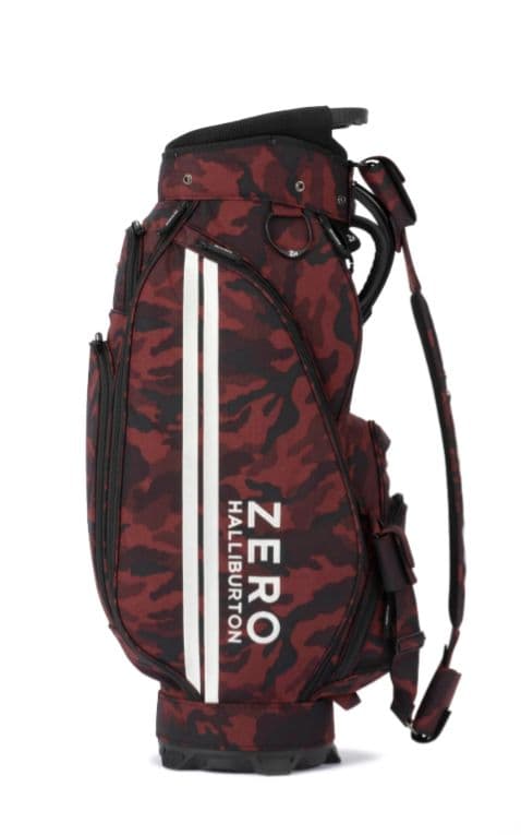 【本日限定】ZERO HALLIBURTON キャディバッグ レッドカモ
