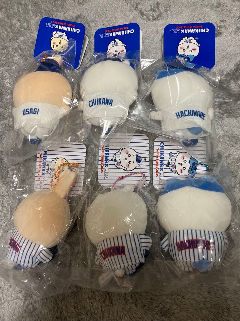 ちいかわ MLB TOKYO SERIES 2025 マスコット 6点セット