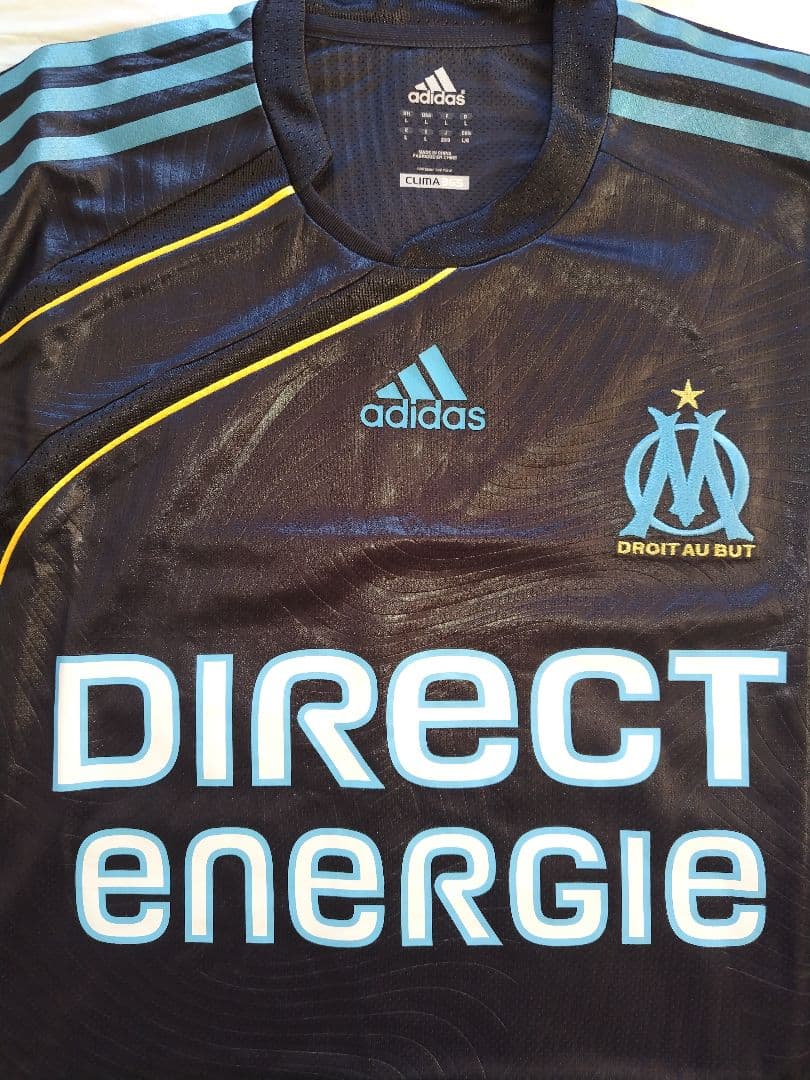 adidas オリンピックマルセイユ09/10サード L プレイヤーモデル未使用