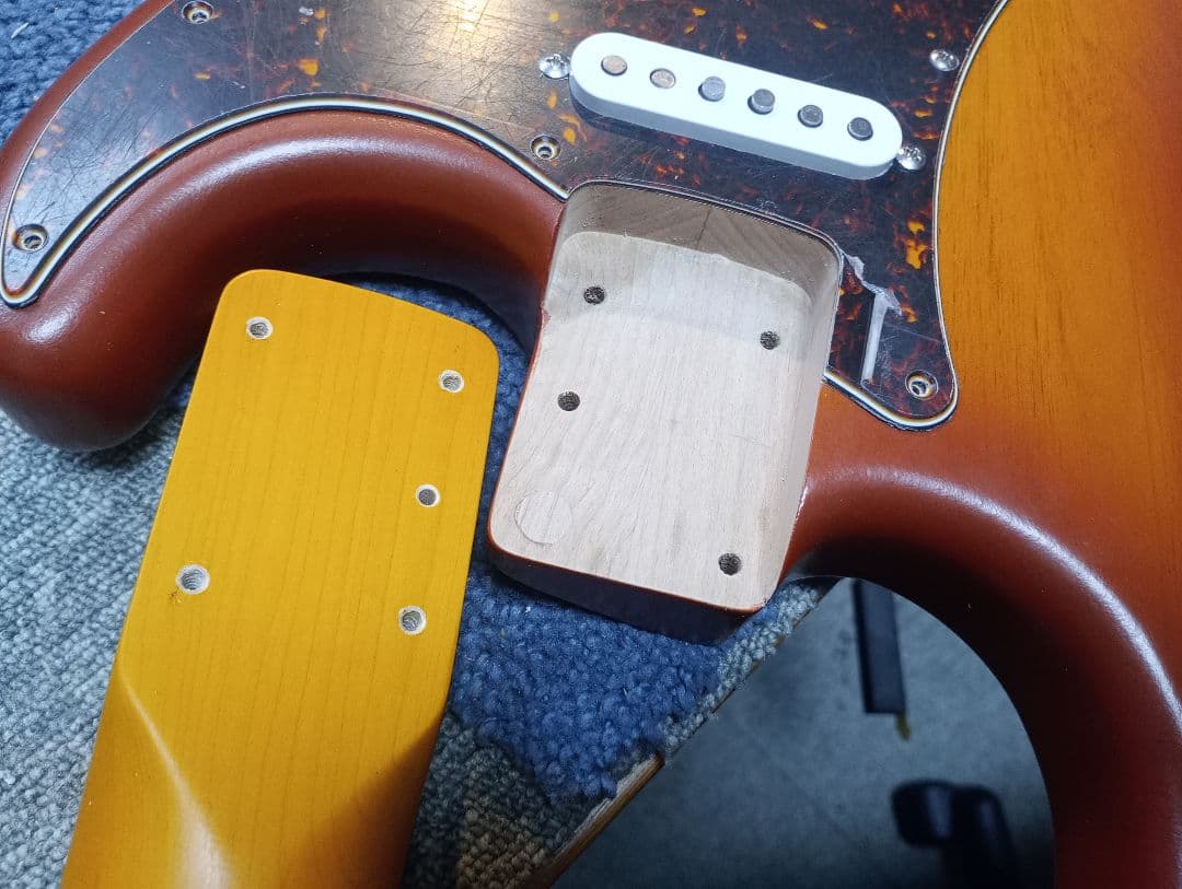 ストラトキャスター タイプ アルダー ラッカー3.33kg カスタムオーダー