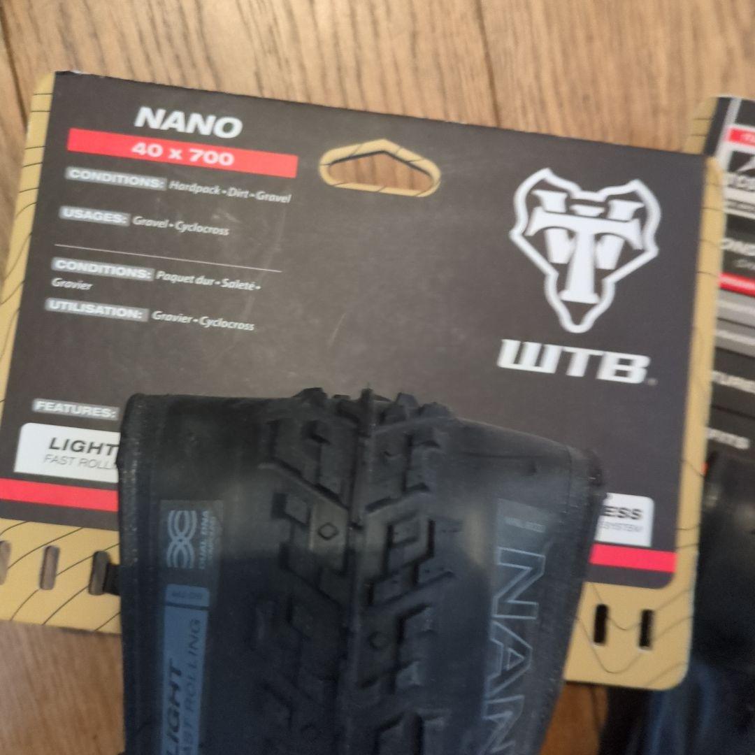WTB NANO 40 x 700 チューブレス クリンチャー 両用