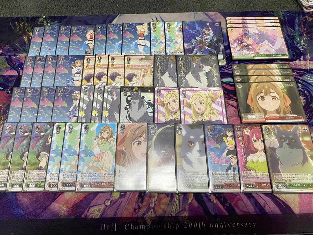 ヴァイスシュバルツ　幻日のヨハネ　デッキ　扉宝　パーツ付き　SR入り