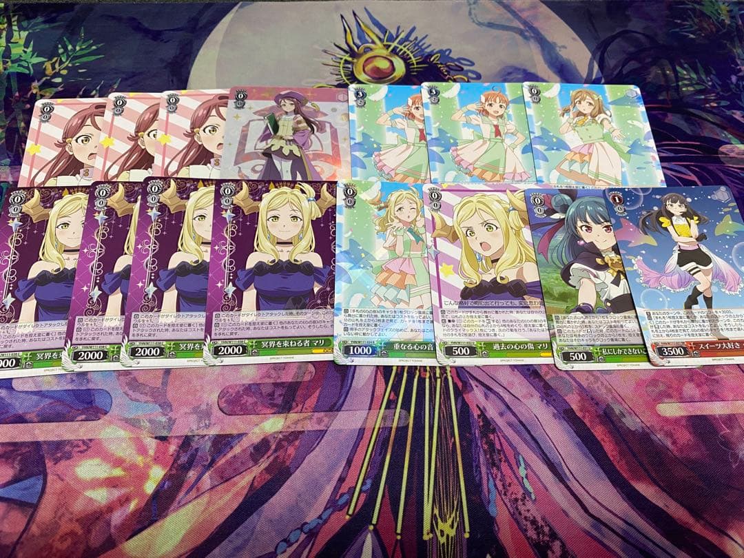 ヴァイスシュバルツ　幻日のヨハネ　デッキ　扉宝　パーツ付き　SR入り