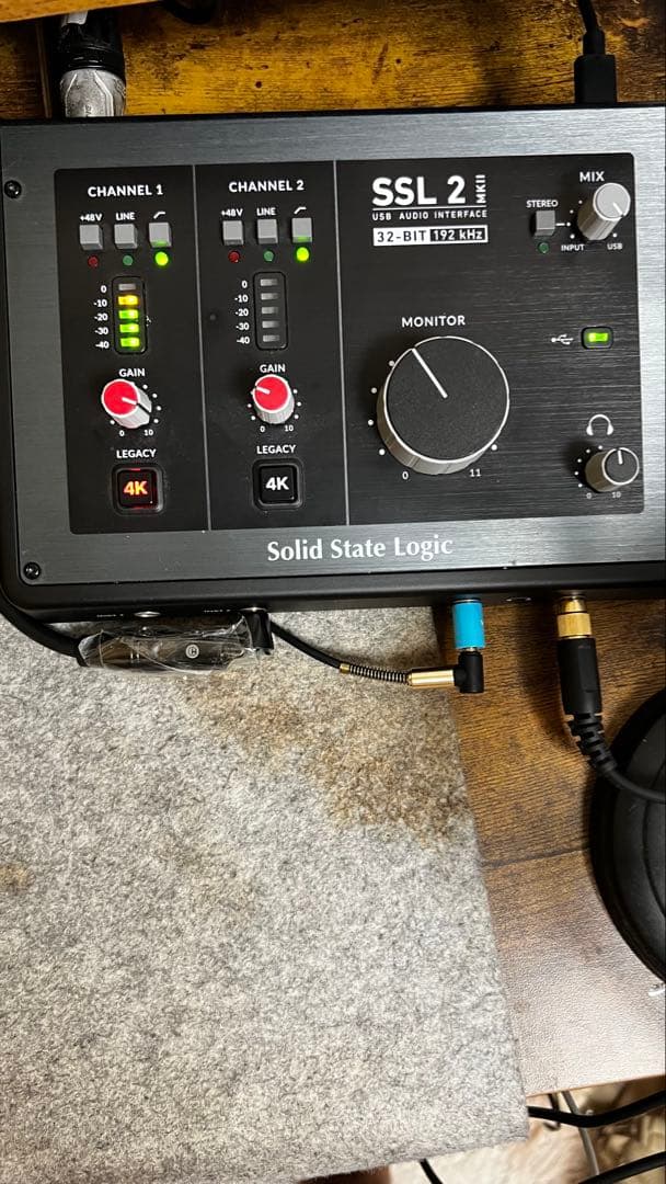 SSL 2 MKii オーディオインターフェイス 【美品・元箱あり】