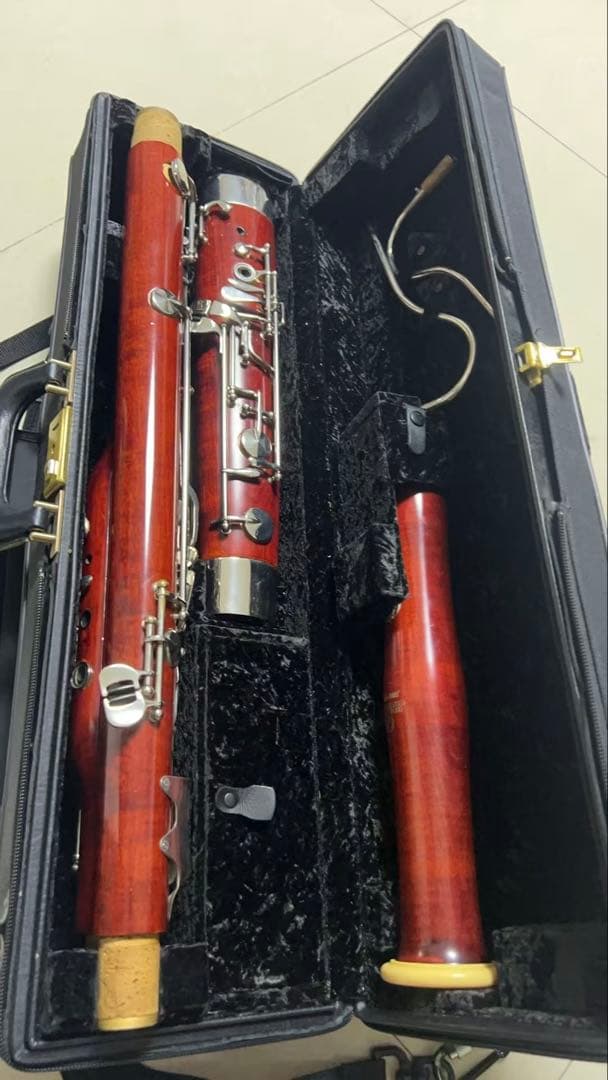 satamm【調整済】 JINBAO ファゴット本体 ケース込み