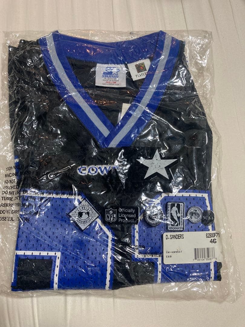 【NY購入/新品タグ付】COWBOYS Sanders 21 ユニフォーム