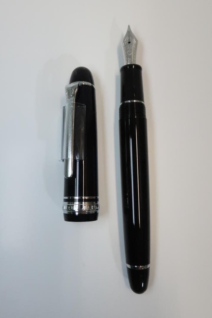 【廃番品】セーラー万年筆 新品 プロムナード　ブラック　M　中字　14K