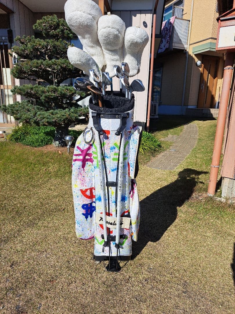 Russeluno キャディバッグ ヘッドカバーセット